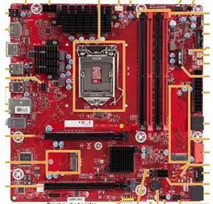 MS-7A61 1.0 Main Board Light Wizard 3847 915477-001 MS-7A61 1.0 Main Board Light Wizard 3847 915477-001