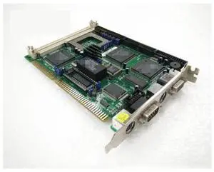 HS-5X86HVGA VER:1.6 ISA IPC board slot industrial motherboard half-length CPU card PICMG1.0 with CPU memory HS-5X86HVGA VER:1.6 ISA IPC board slot industrial motherboard half-length CPU card PICMG1.0 with CPU memory