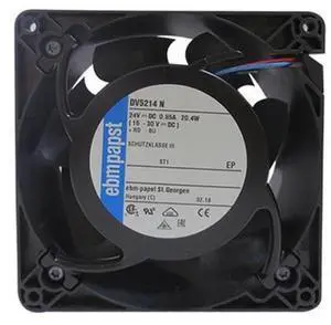Ebmpapst DV5214N cooling fan, size 127 x 127 x 38mm 24 V DC, air flow 270m3/h, 5000rpm Ebmpapst DV5214N cooling fan, size 127 x 127 x 38mm 24 V DC, air flow 270m3/h, 5000rpm