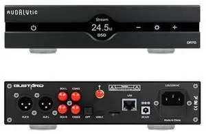 Gustard Audalytic DR70 R2R DAC | Native 1-Bit DSD DSD512 PCM768kHz | USB, Optical, Coaxial x2, LAN Input | Fully Discrete Balanced Digital-Analog Converter | Home Audio Network Streaming (Black) Gustard Audalytic DR70 R2R DAC | Native 1-Bit DSD DSD512 PCM768kHz | USB, Optical, Coaxial x2, LAN Input | Fully Discrete Balanced Digital-Analog Converter | Home Audio Network Streaming (Black)