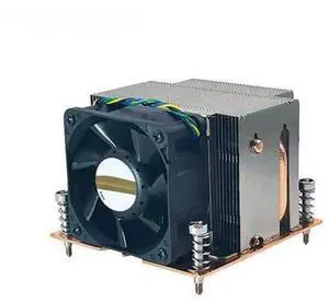 Suitable for 2U 115X CPU cooler suitable for LGA1200 LGA1150 LGA1151 LGA1155 LGA1156, with 6025MM high-speed fan heat sink base 200W Suitable for 2U 115X CPU cooler suitable for LGA1200 LGA1150 LGA1151 LGA1155 LGA1156, with 6025MM high-speed fan heat sink base 200W