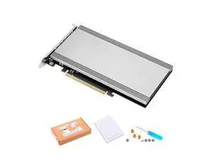4 SSD M.2 X16 PCIe 3.0 X4 Expansion Card with Heatsink Supports 4 NVMe M.2 2280 Up to 128Gbps Support Bifurcation Motherboard 4 SSD M.2 X16 PCIe 3.0 X4 Expansion Card with Heatsink Supports 4 NVMe M.2 2280 Up to 128Gbps Support Bifurcation Motherboard