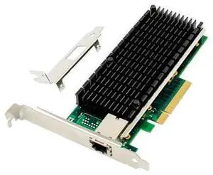PCIe X8 to Single port 10GbE RJ45 Server NIC Network Card PCIE 10 Gigabit Ethernet server card X540 chipset 10000M 1000M LAN PCIe X8 to Single port 10GbE RJ45 Server NIC Network Card PCIE 10 Gigabit Ethernet server card X540 chipset 10000M 1000M LAN