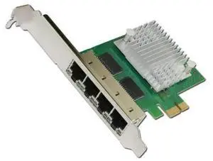 E350T4 PCI-E X1 Quad Port 10/100/1000Mbps Gigabit Ethernet Network Card Server Adapter LAN I350-T4 NIC E350T4 PCI-E X1 Quad Port 10/100/1000Mbps Gigabit Ethernet Network Card Server Adapter LAN I350-T4 NIC