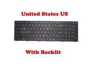 US Backlit Keyboard For CLEVO PA70 CVM17L23USJ4301 6-80-PA7E0-012-1 English US Backlit Keyboard For CLEVO PA70 CVM17L23USJ4301 6-80-PA7E0-012-1 English