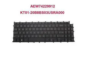 Backlit Keyboard For AEW74229912 KT01-20B8BS03USRA000 English Black No Frame Backlit Keyboard For AEW74229912 KT01-20B8BS03USRA000 English Black No Frame