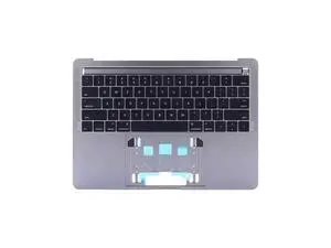 For Macbook Pro 13" Space Gray Top Case Palmrest US keyboard A1706 2016 2017 For Macbook Pro 13" Space Gray Top Case Palmrest US keyboard A1706 2016 2017