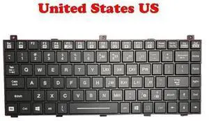Backlit Keyboard For Getac NK5100-00000T-01/C 531085910002 United States US Backlit Keyboard For Getac NK5100-00000T-01/C 531085910002 United States US