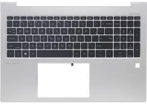 Silver Palmrest Backlit US Keyboard N08145-001 For EliteBook 860 865 G9 G10 Silver Palmrest Backlit US Keyboard N08145-001 For EliteBook 860 865 G9 G10
