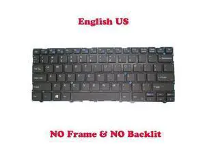 NO Backlit Keyboard For CLEVO L140MU CVM19C5300-430 6-80-L1403-010-1 English US NO Backlit Keyboard For CLEVO L140MU CVM19C5300-430 6-80-L1403-010-1 English US