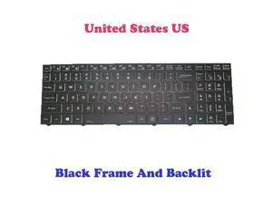 English US Backlit Keyboard For CLEVO N150ZU NL50NU NL52NU NL53NU NL50RU NL53RU English US Backlit Keyboard For CLEVO N150ZU NL50NU NL52NU NL53NU NL50RU NL53RU