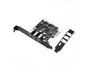 PCIE to 3 ports USB3.0 converter 1 port USB3.1 Type-c PCI Express Expansion Card Pro Fl1100 no need power supply PCIE to 3 ports USB3.0 converter 1 port USB3.1 Type-c PCI Express Expansion Card Pro Fl1100 no need power supply