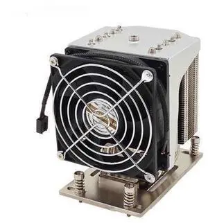 Suitable for radiator 4U SP3 CPU radiator with fan 5 copper heat pipe 280W suitable for series CPU Suitable for radiator 4U SP3 CPU radiator with fan 5 copper heat pipe 280W suitable for series CPU