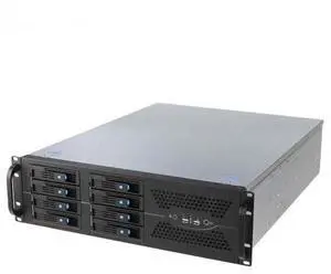 19-inch 3U 8HDD bay rack-mount hot-swappable server storage chassis, supporting big data ATX motherboards 19-inch 3U 8HDD bay rack-mount hot-swappable server storage chassis, supporting big data ATX motherboards