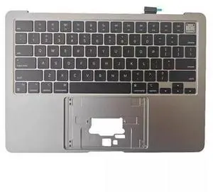 Upper Gray Top case US Keyboard Palmrest For MacBook Air 13" M2 A2681 2022 Upper Gray Top case US Keyboard Palmrest For MacBook Air 13" M2 A2681 2022