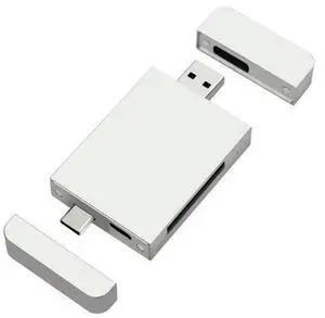 High-Speed Dual Interface Magnetic USB3.2 Type-C/A to CF/CFEXPRESS Card Reader Z6/Z7 1DX3 and CFE, 10Gbps High-Speed Dual Interface Magnetic USB3.2 Type-C/A to CF/CFEXPRESS Card Reader Z6/Z7 1DX3 and CFE, 10Gbps