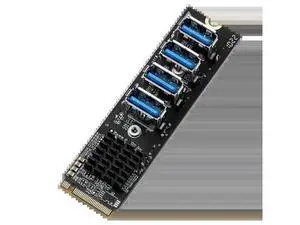 FOR M.2 NVME To Four-port USB 3.0 Expansion Card Type-E Adapter Card M2 To 19PIN FOR M.2 NVME To Four-port USB 3.0 Expansion Card Type-E Adapter Card M2 To 19PIN