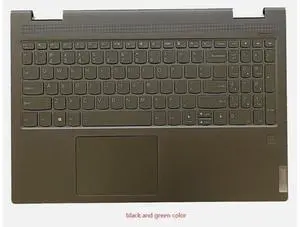 US Keyboard Palmrest For 7-15ITL5 FRU 5CB1A22456 dark green color with Backlit US Keyboard Palmrest For 7-15ITL5 FRU 5CB1A22456 dark green color with Backlit