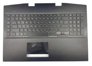 For Omen Plus 17-CB Palmrest Backlit Keyboard Touchpad Small Charging Hole AM2K0000320 For Omen Plus 17-CB Palmrest Backlit Keyboard Touchpad Small Charging Hole AM2K0000320