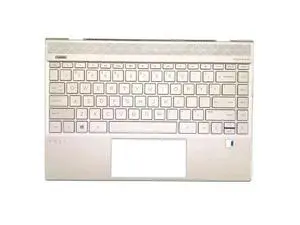 For Envy X360 13-AQ TPN-W144 Palmrest Backlit Keyboard L53415-001 Gold Top For Envy X360 13-AQ TPN-W144 Palmrest Backlit Keyboard L53415-001 Gold Top