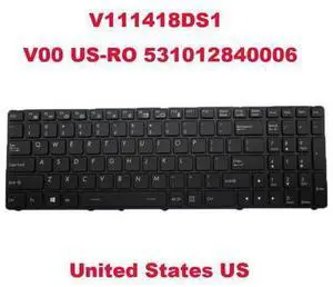 Keyboard For Getac V111418 V0US-RO 531012840006 531012840006L2877 English Keyboard For Getac V111418 V0US-RO 531012840006 531012840006L2877 English