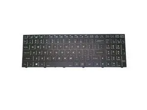 Laptop Keyboard For PowerSpec 1530 English US Black With Backlit Laptop Keyboard For PowerSpec 1530 English US Black With Backlit