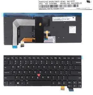 US Keyboard for ThinkPad T460S BLACK With Point Stick Backlit (No for T460) US Keyboard for ThinkPad T460S BLACK With Point Stick Backlit (No for T460)