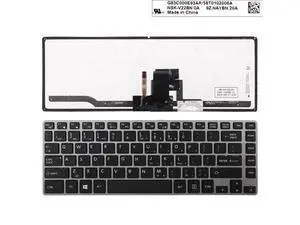 US Keyboard for TOSHIBA Tecra z40 a z40 b Gray color Frame Black Backlit US Keyboard for TOSHIBA Tecra z40 a z40 b Gray color Frame Black Backlit