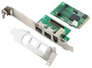 Mini PCI Express 1 Port Firewire 1394A and 2 ports 1394B card Mini PCI Express 1 Port Firewire 1394A and 2 ports 1394B card