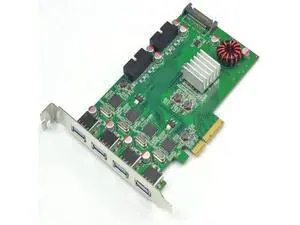 20Gbps PCI-E 2.0 X4 8 Port USB3.0 Expansion card 19pin 4 ASM1042A Chipset+P17C9X2G608 Chip Pci express Industrial camera 20Gbps PCI-E 2.0 X4 8 Port USB3.0 Expansion card 19pin 4 ASM1042A Chipset+P17C9X2G608 Chip Pci express Industrial camera