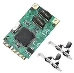 FOR MiniPCIe To Four RS232 Serial Port Expansion Card MiniPCIe To DB9 Pin COM Port Adapter Card 9904 FOR MiniPCIe To Four RS232 Serial Port Expansion Card MiniPCIe To DB9 Pin COM Port Adapter Card 9904