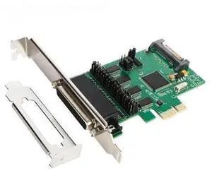 4 DB-9 serial rs232 ports pcie controller card with 1 TTL port with fan-out cable 4 DB-9 serial rs232 ports pcie controller card with 1 TTL port with fan-out cable
