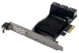 8 Port SATA 3 PCI Express Expansion Card PCI-E SATA Controller PCIE 1X to SATA3.0 6Gb Adapter Add On Cards chip 9215 8 Port SATA 3 PCI Express Expansion Card PCI-E SATA Controller PCIE 1X to SATA3.0 6Gb Adapter Add On Cards chip 9215