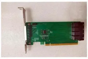 ANU24PE16 U.2 NVMe SSD SFF8643 to SFF-8639 NVMe U.2 PCIe x16 Quad Port Adapter ANU24PE16 U.2 NVMe SSD SFF8643 to SFF-8639 NVMe U.2 PCIe x16 Quad Port Adapter