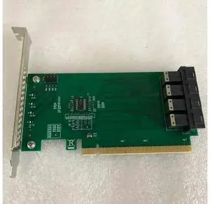 SLG4-4E4R U.2 NVMe SSD SFF8643 to SFF-8639 PCIe x16 Quad Port Adapter SLG4-4E4R U.2 NVMe SSD SFF8643 to SFF-8639 PCIe x16 Quad Port Adapter