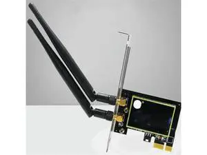built-in pci-e wireless network card dual frequency 300M wireless WIFI network card 2.4G / 5G supports AP launch built-in pci-e wireless network card dual frequency 300M wireless WIFI network card 2.4G / 5G supports AP launch