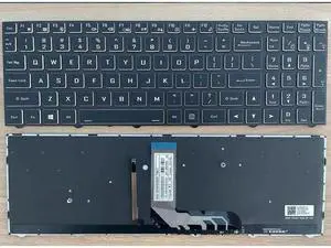 replacement keyboard for Clevo Sager NP7858DW NP7873 NP7876 US backlit Black replacement keyboard for Clevo Sager NP7858DW NP7873 NP7876 US backlit Black