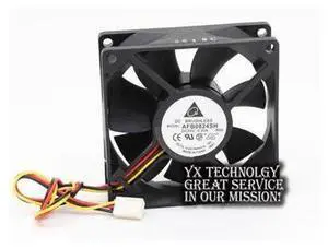 Delta New and Original AFB0824SH 8025 8cm 24V 0.33A dual ball bearing drive fan for 80*80*25mm Delta New and Original AFB0824SH 8025 8cm 24V 0.33A dual ball bearing drive fan for 80*80*25mm