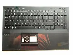 replacement keyboard for Sony VAIO VPC-SE VPCSE VPCSE13FX VPCSE2HFX Palmrest US replacement keyboard for Sony VAIO VPC-SE VPCSE VPCSE13FX VPCSE2HFX Palmrest US