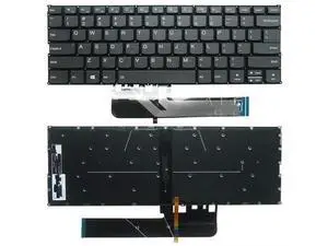 C340-14 14IWL C740-14 14API keyboard US backlight see picture Black Gray C340-14 14IWL C740-14 14API keyboard US backlight see picture Black Gray
