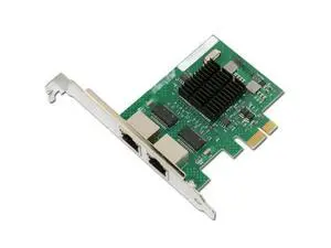 E575T2 Dual-port PCI-E X1 Gigabit Ethernet Network Card 10/100/1000Mbps LAN Adapter Controller Wired 82575 E1G42ET E575T2 Dual-port PCI-E X1 Gigabit Ethernet Network Card 10/100/1000Mbps LAN Adapter Controller Wired 82575 E1G42ET