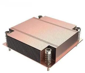 1U passive fanless CPU cooler for LGA1700 78x78MM socket 200W 1U passive fanless CPU cooler for LGA1700 78x78MM socket 200W