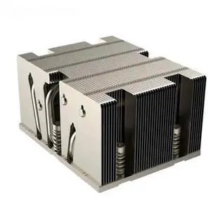2U SP5 heatsink passive CPU cooler with 6 heat pipes for Genoa processor socket SP5 2U servers, 350W 2U SP5 heatsink passive CPU cooler with 6 heat pipes for Genoa processor socket SP5 2U servers, 350W