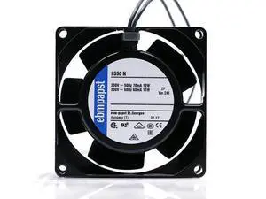 Ebmpapst 8550n 8038 230v fan 12/11W 8cm Metal IP54 cooling industiral 80mm 8cm Fan Ebmpapst 8550n 8038 230v fan 12/11W 8cm Metal IP54 cooling industiral 80mm 8cm Fan