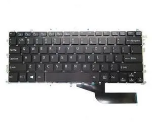 Backlit US Keyboard For SONY VAIO SX14 VJS141 HMB8834AVA01 1A 1V0065601 Black Backlit US Keyboard For SONY VAIO SX14 VJS141 HMB8834AVA01 1A 1V0065601 Black