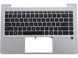 Replacement Laptop Backlit US Keyboard for ProBook 440 G9 445 G9 N01287-001 Silver Palmrest Top Replacement Laptop Backlit US Keyboard for ProBook 440 G9 445 G9 N01287-001 Silver Palmrest Top