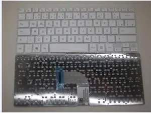 White Keyboard For 14U360 14U360-E 14U360-L 14UD360 14UD360-L 14U36 BR Braz White Keyboard For 14U360 14U360-E 14U360-L 14UD360 14UD360-L 14U36 BR Braz
