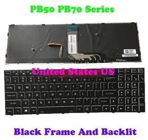 US Backlit Keyboard For CLEVO N15Z3 PB70 PB71 PB50 PB51 CVM18H93US9430 English US Backlit Keyboard For CLEVO N15Z3 PB70 PB71 PB50 PB51 CVM18H93US9430 English