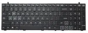 Laptop Keyboard For MACHENIKE F117-F1K F1KB Black United States US Without Frame Laptop Keyboard For MACHENIKE F117-F1K F1KB Black United States US Without Frame