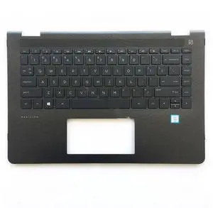 for Pavilion 14-BA 924117-001 Black Palmrest Case Cover US Keyboard for Pavilion 14-BA 924117-001 Black Palmrest Case Cover US Keyboard